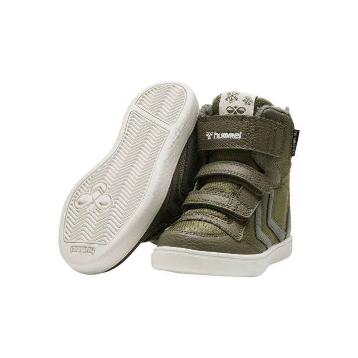 Vinterskor Stadil Super Poly Tex Jr - Dark Olive HUMMEL