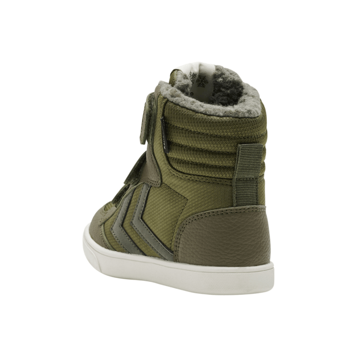 Vinterskor Stadil Super Poly Tex Jr - Dark Olive HUMMEL