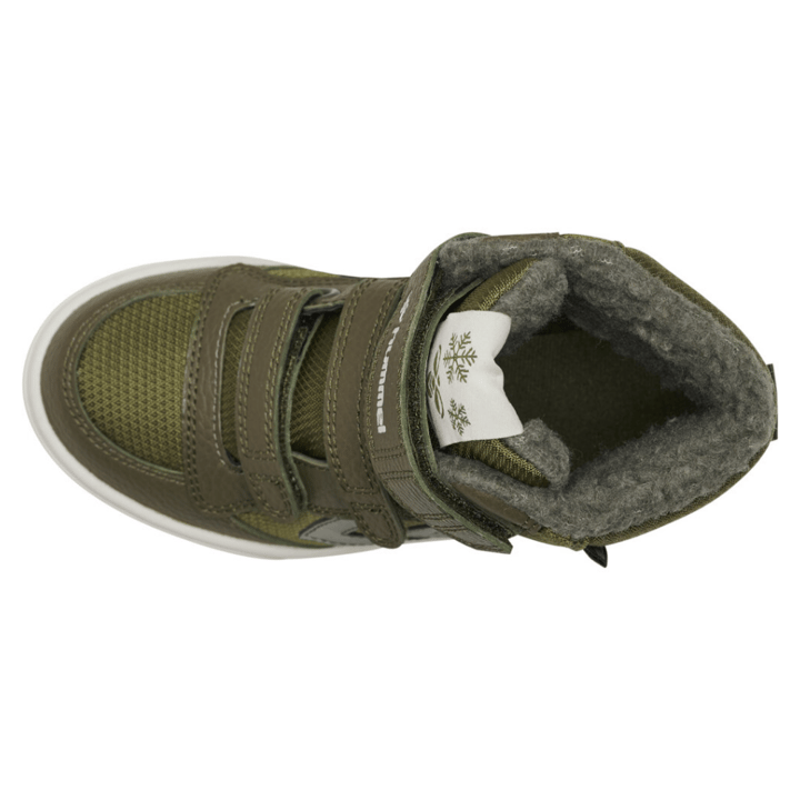 Vinterskor Stadil Super Poly Tex Jr - Dark Olive HUMMEL