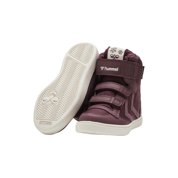 Vinterskor Stadil Super Poly Tex Jr - Windsor Wine HUMMEL
