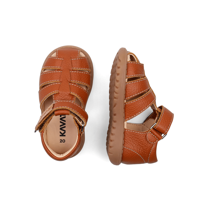 Hällevik EP Sandaler - Light Brown Kavat