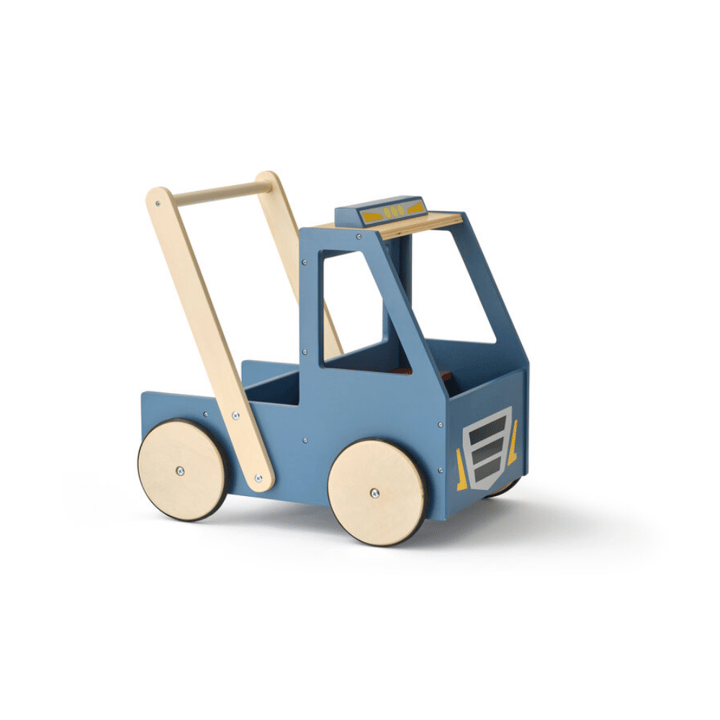 Gå-Vagn Lastbil - Blå Kids Concept