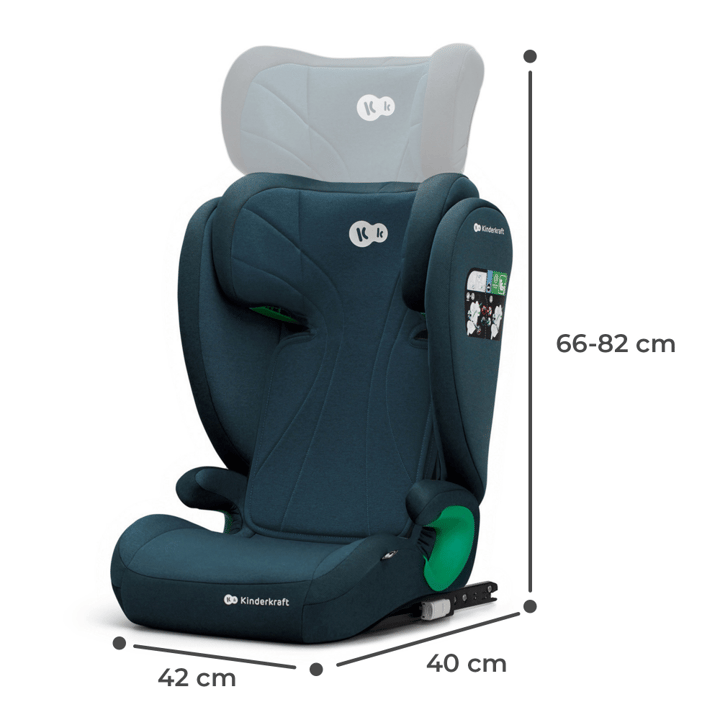 Junior Fix 2 I-Size - Blå Kinderkraft