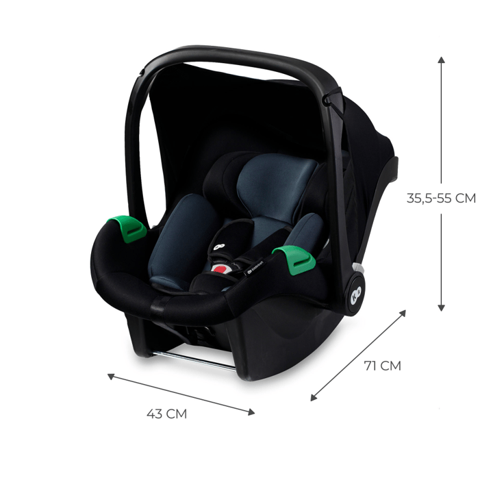 Mink Pro I-Size - Svart Kinderkraft