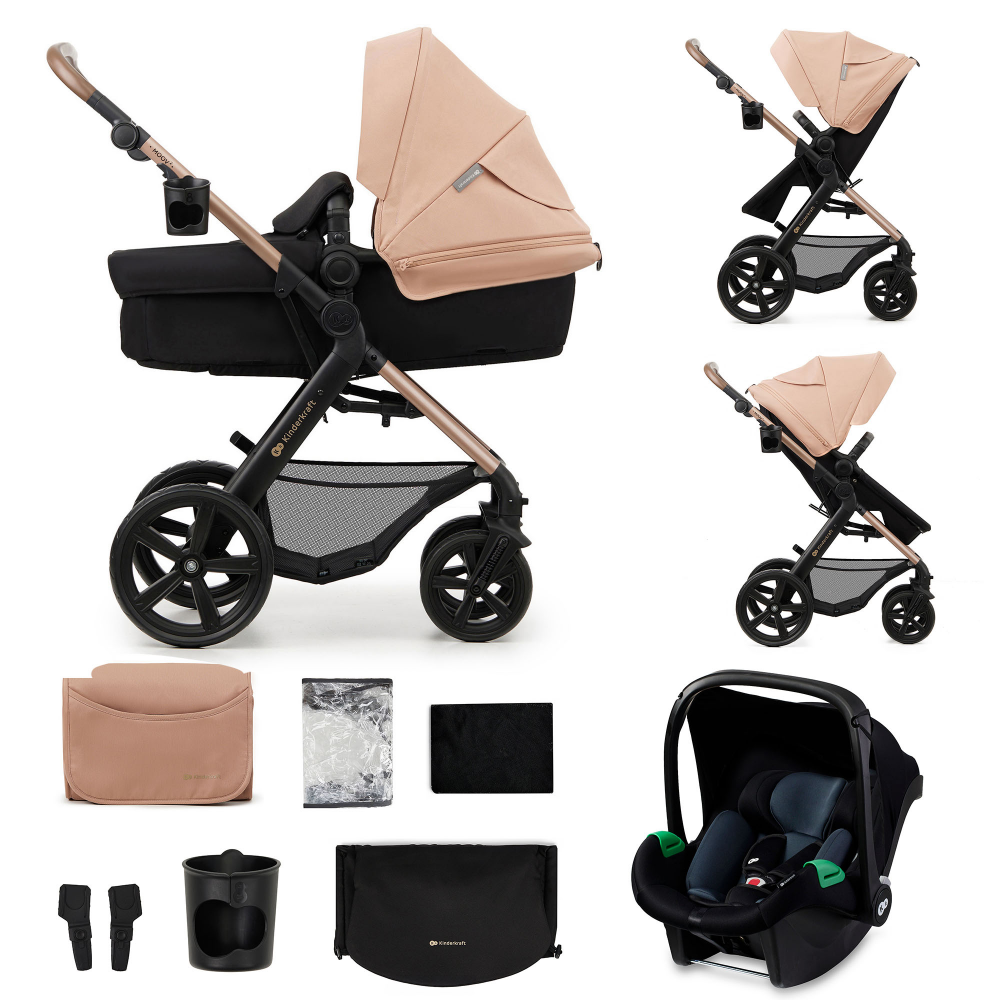Kinderkraft Moov 2 Eva Wheels 3in1 Beige