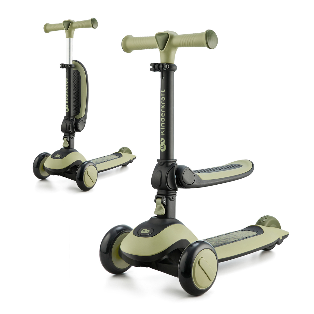 Kinderkraft Sparkcykel Halley Grön