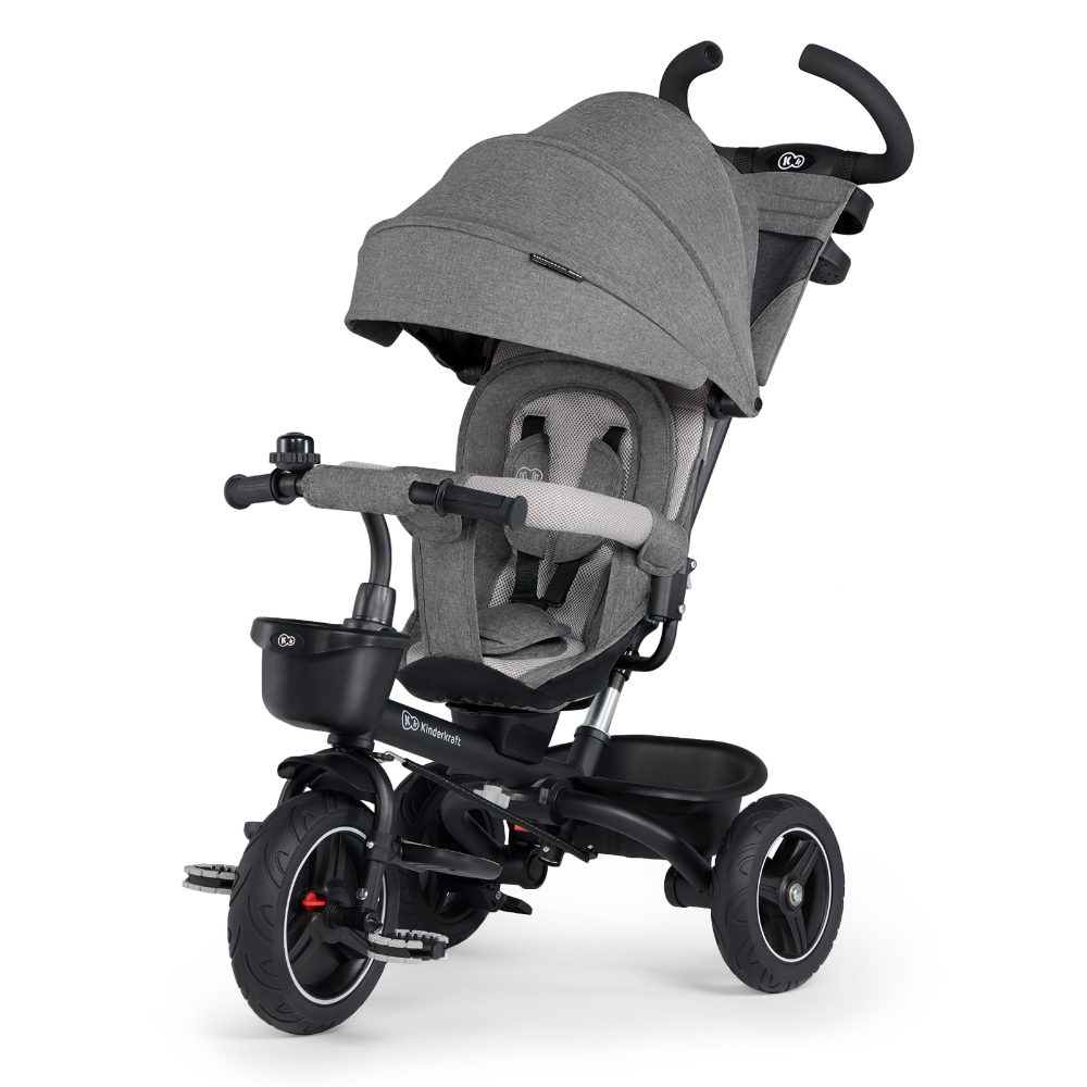 Kinderkraft Sprinstep 5in1 Trehjuling Platinum Grey