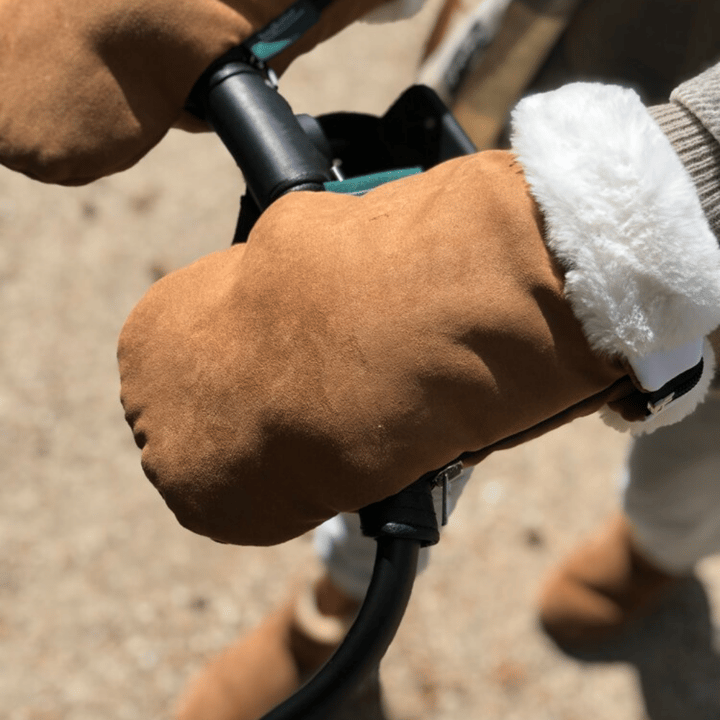 Handvärmare Faux Suede - Brown KONG.WALTHER