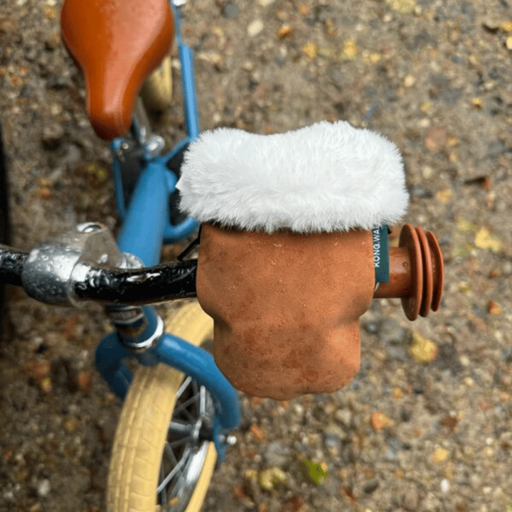 Handvärmare Mini - Brown Faux Suede KONG.WALTHER