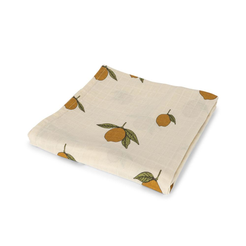 Product Image for Konges Slöjd Muslinfilt 115 x 115 cm, Mon Grand Citron - BabyWorld
