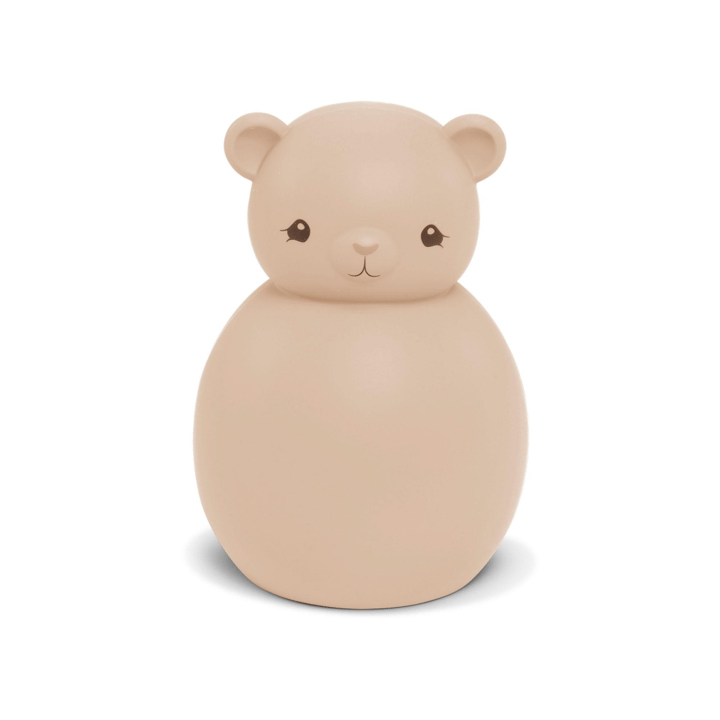 Nattlampa Silikon Teddy Almond Konges Slöjd