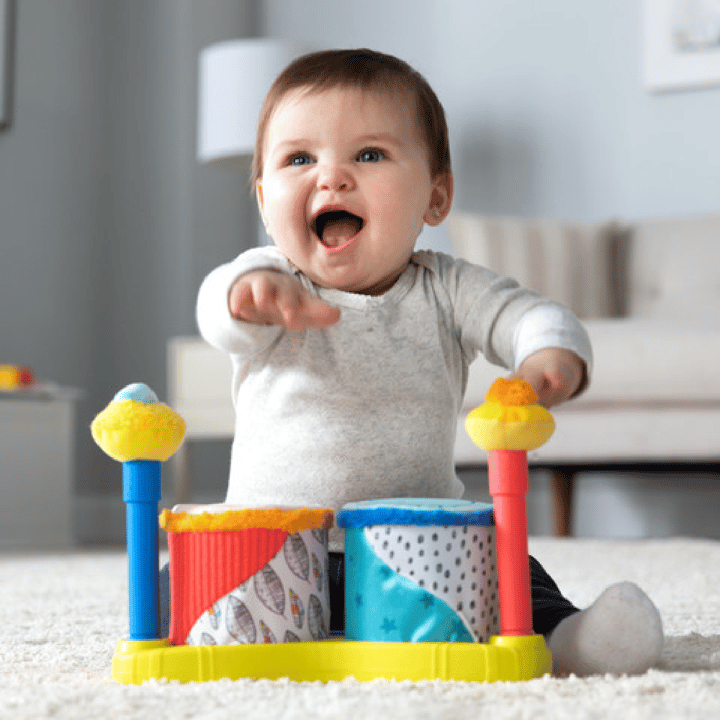Bebisens Första Trummor Lamaze
