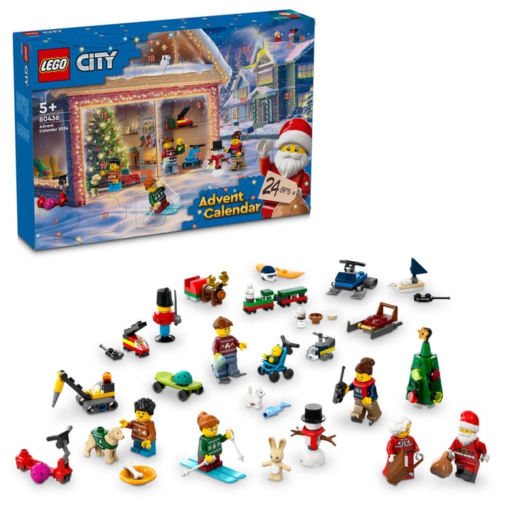 City Occasions Julkalender 2024 LEGO