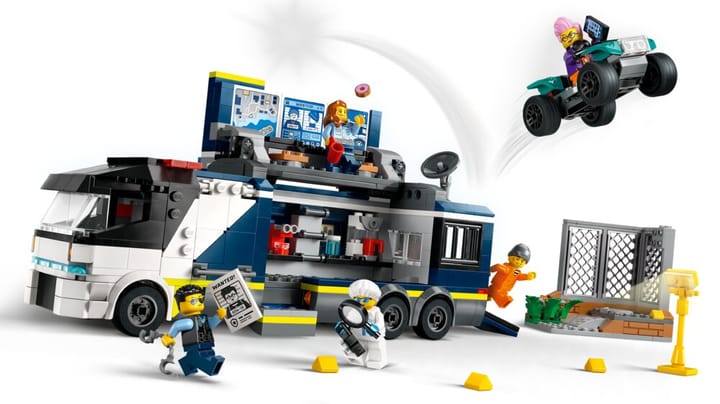 Polisens Mobila Laboratoriebil LEGO