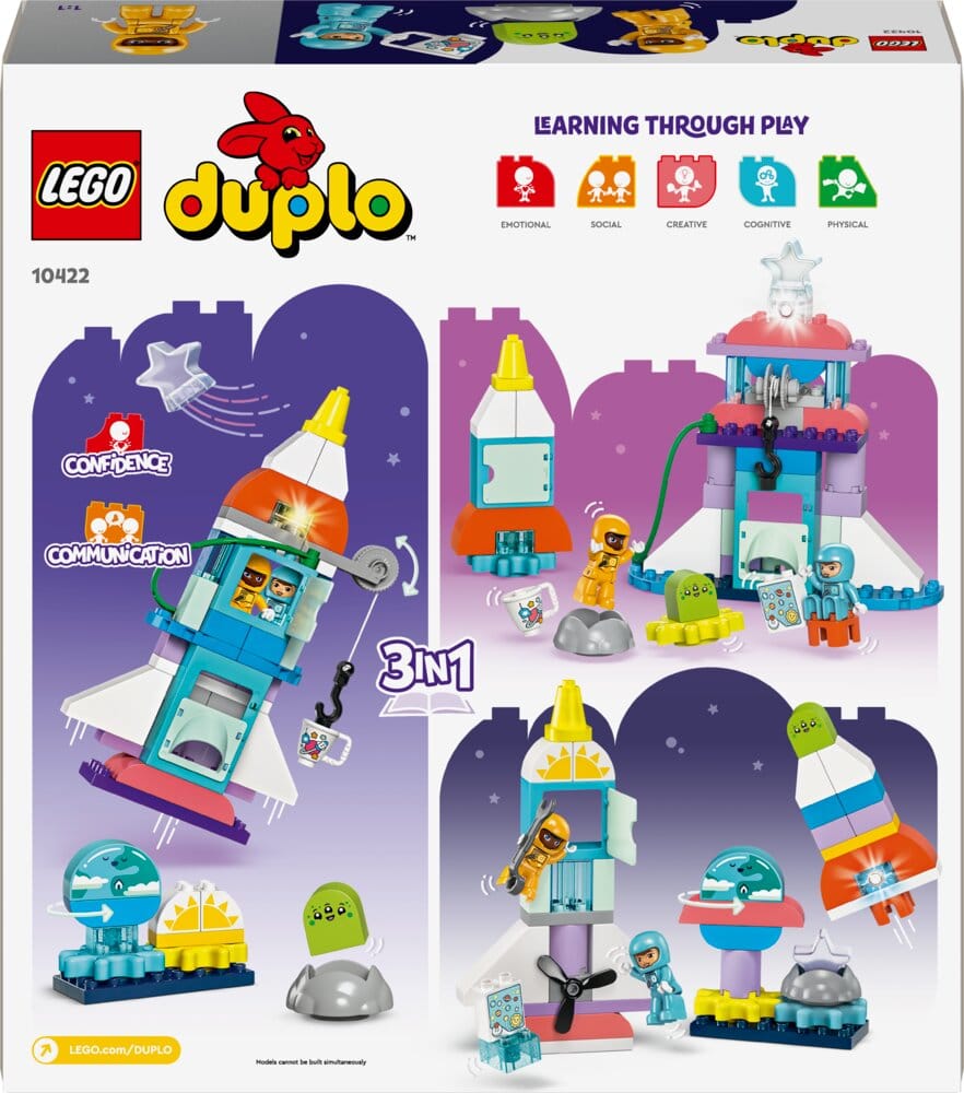 Äventyr med Rymdfärja 3in1 LEGO