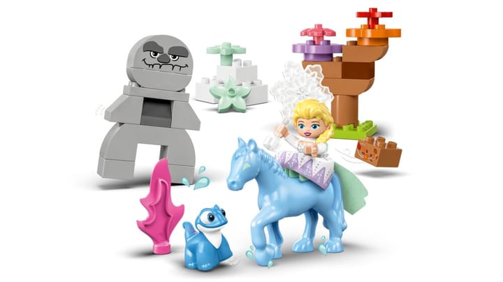 Elsa och Bruni i Den Förtrollade Skogen LEGO