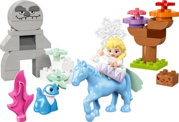 Elsa och Bruni i Den Förtrollade Skogen LEGO