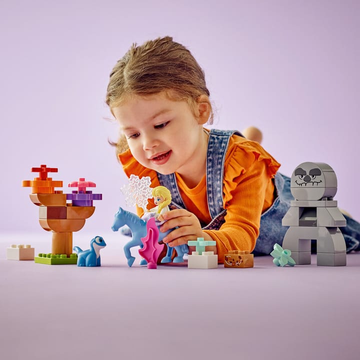 Elsa och Bruni i Den Förtrollade Skogen LEGO