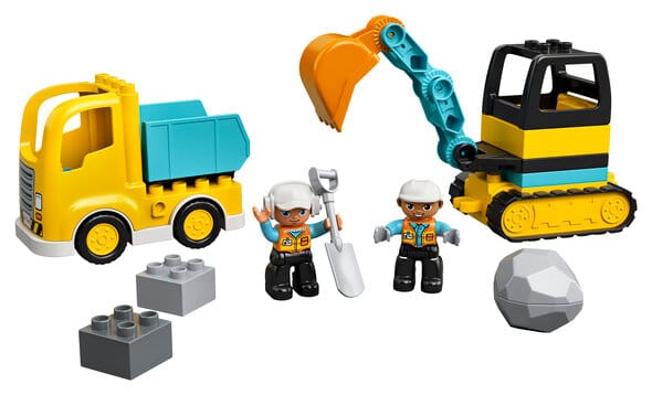 Lastbil och Grävmaskin LEGO
