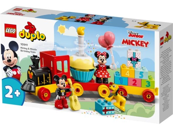 Musse och Mimmis Födelsedagståg LEGO