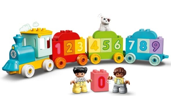 Siffertåg – Lär dig Räkna LEGO