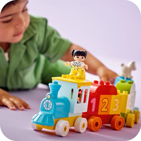 Siffertåg – Lär dig Räkna LEGO