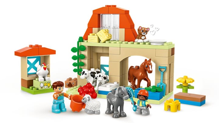Sköta om Djur på Bondgården LEGO