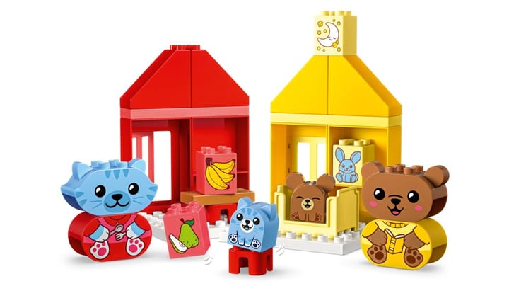 Vardagsrutiner: Mat och Nattning LEGO