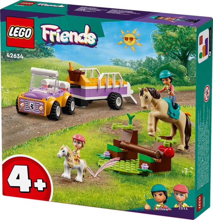 Häst- och Ponnysläp LEGO