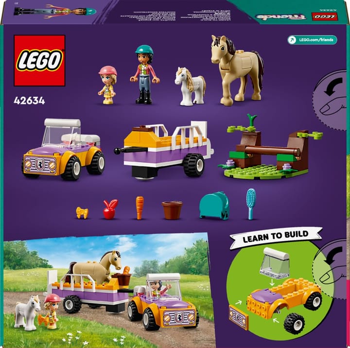 Häst- och Ponnysläp LEGO
