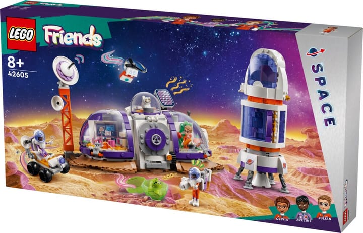 Rymdbas på Mars med Raket LEGO