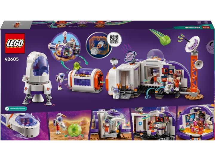 Rymdbas på Mars med Raket LEGO