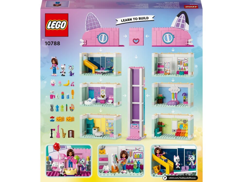 Gabby´s Dollhouse Gabbys Dockskåp LEGO