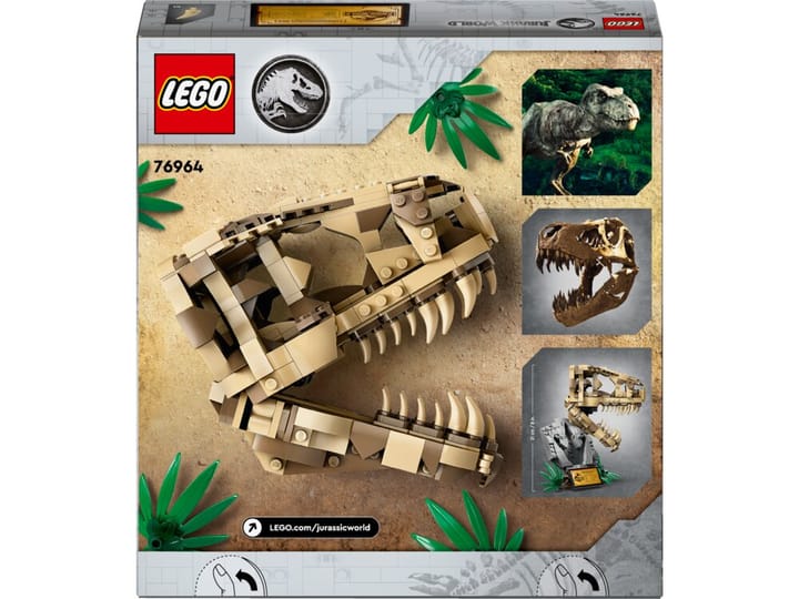 Dinosauriefossiler: T.Rex-Skalle LEGO