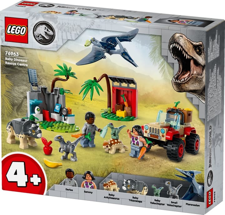 Räddningscenter för Dinosaurieungar LEGO
