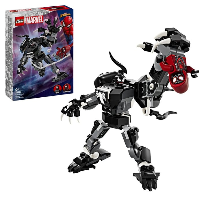 Venoms Robotrustning mot Miles Morales LEGO