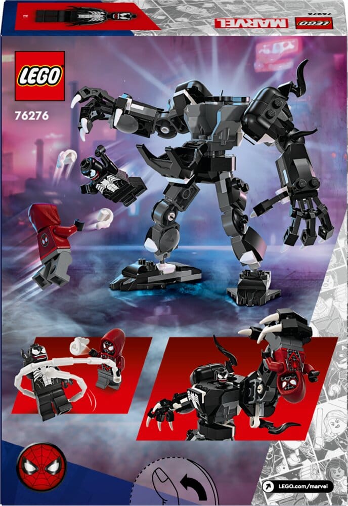 Venoms Robotrustning mot Miles Morales LEGO