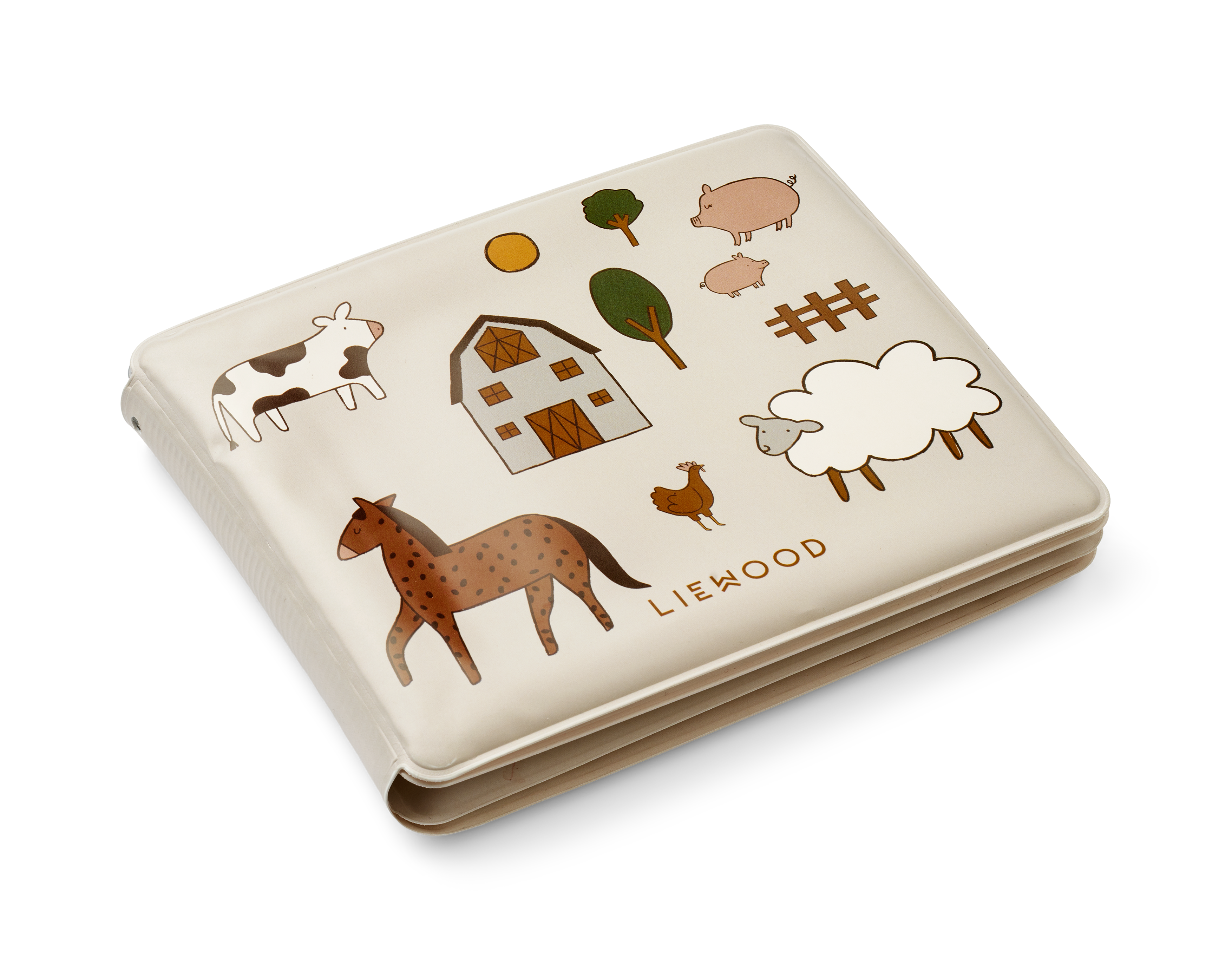 Product Image for Liewood  Waylon Farm Magic Water Book, Farm/Sandy - BabyWorld