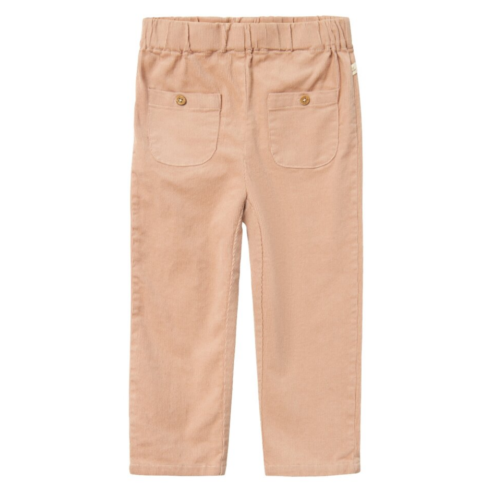 LIL' ATELIER Byxor Manchester Rugby Tan