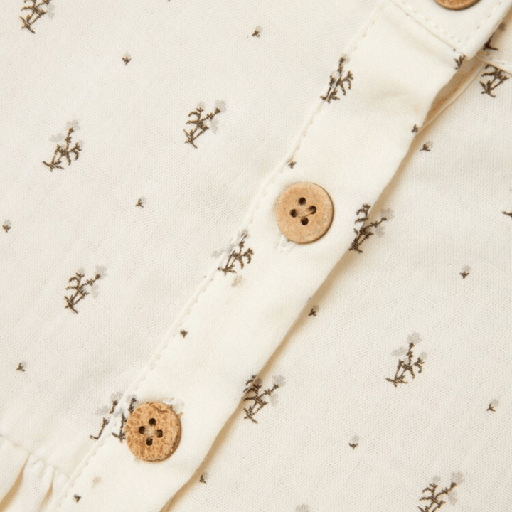 Långärmad Klänning Raisa - Turtledove LIL' ATELIER