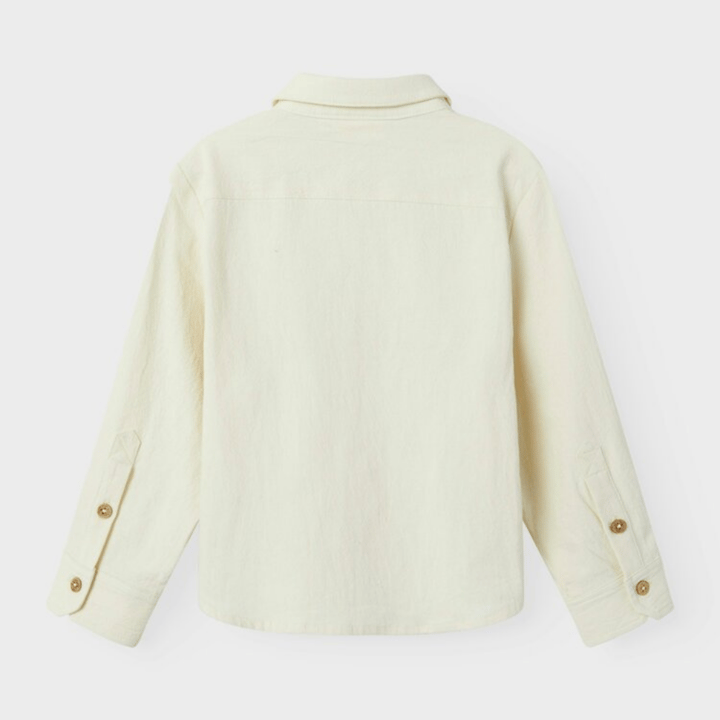 Långärmad Skjorta Hadam - Turtledove LIL' ATELIER