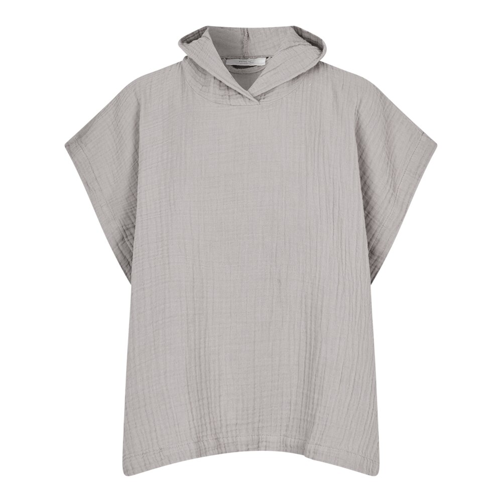 Lille Kanin Badponcho Muslin Brown Smoke