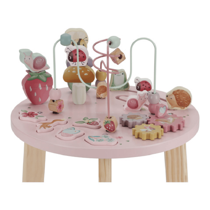 Aktivitetsbord Forest Friends - Rosa Little Dutch
