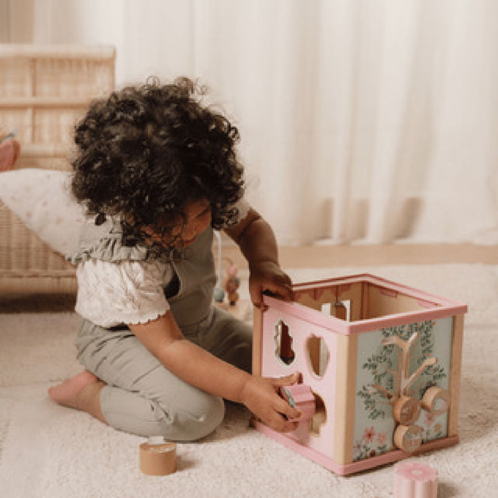 Aktivitetskub Fairy Garden - Rosa Little Dutch