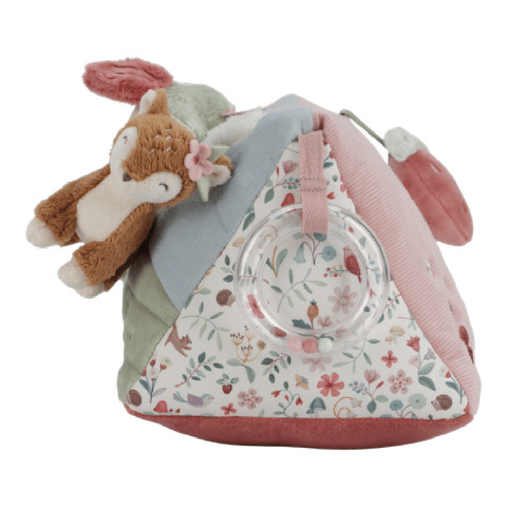 Aktivitetstriangel Forest Friends - Rosa Little Dutch