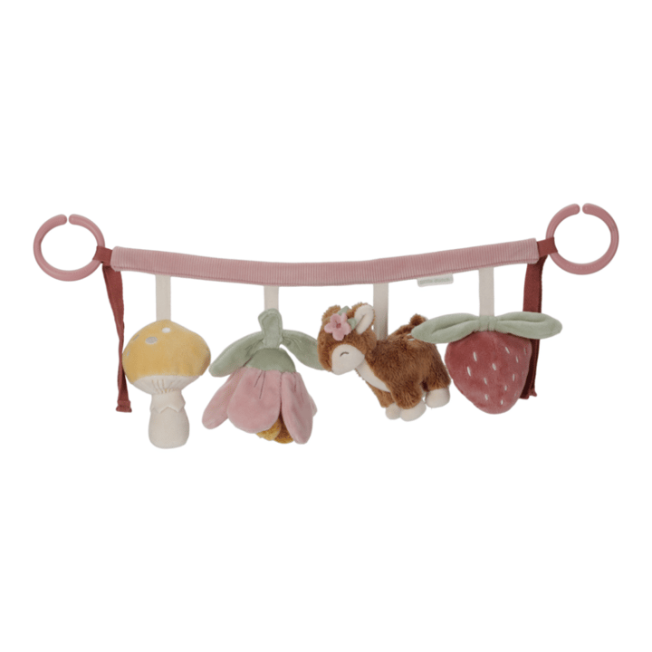 Barnvagnshänge Fairy Garden - Rosa Little Dutch