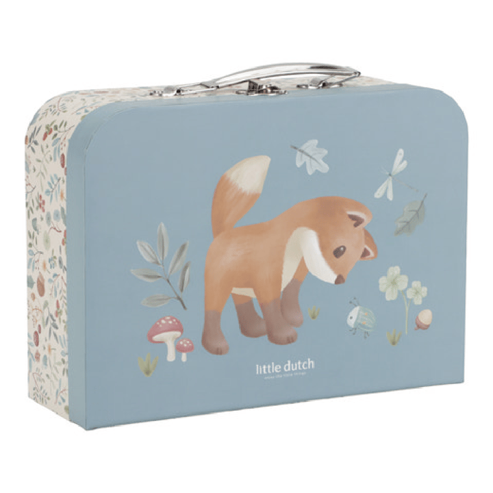 Resväska Set 2-Pack Forest Friends - Blå Little Dutch
