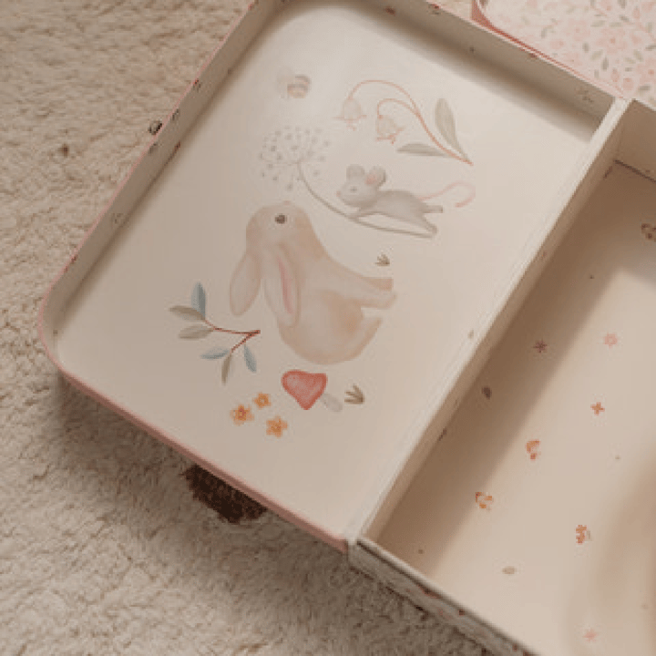 Resväska Set 2-Pack Forest Friends - Rosa Little Dutch