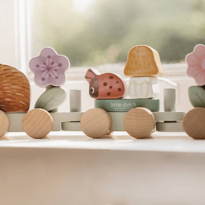 Stapeltåg Djur - Fairy Garden Little Dutch