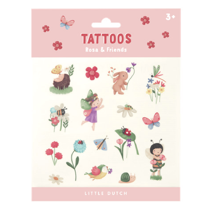 Tatueringar Rosa & Friends Little Dutch